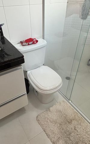Apartamento à venda com 105m², 3 quartos e 3 vagasBanheiro da Suíte