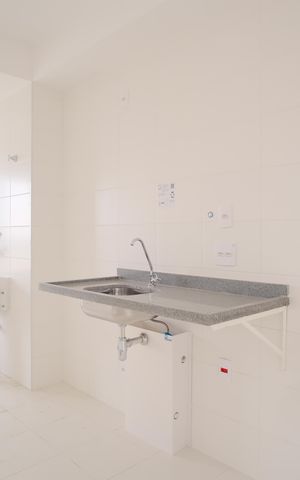 Apartamento à venda com 74m², 3 quartos e 1 vagaCozinha e Área de Serviço