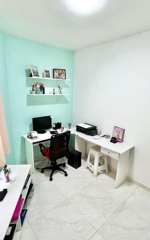 Casa de condomínio à venda com 128m², 3 quartos e 2 vagas Casa de condomínio à venda com 128m², 3 quartos e 2 vagasQuarto 1