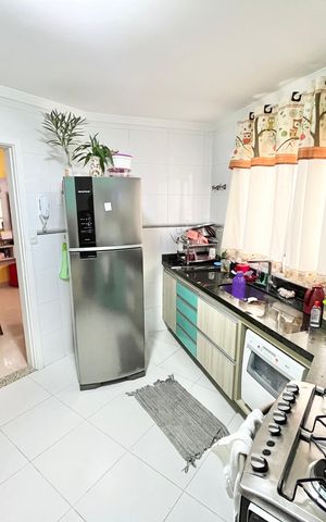 Casa de condomínio à venda com 128m², 3 quartos e 2 vagas Casa de condomínio à venda com 128m², 3 quartos e 2 vagasCozinha
