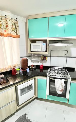 Casa de condomínio à venda com 128m², 3 quartos e 2 vagas Casa de condomínio à venda com 128m², 3 quartos e 2 vagasCozinha