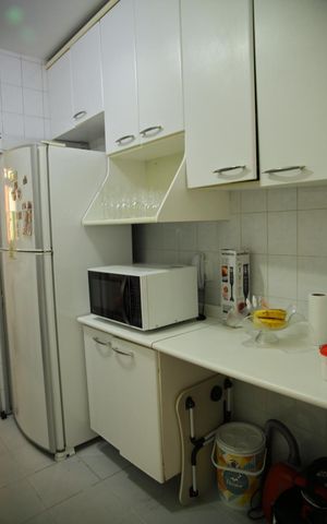 Apartamento à venda com 70m², 3 quartos e 2 vagasCozinha 