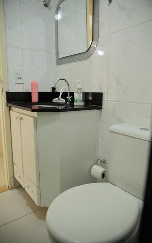 Apartamento à venda com 70m², 3 quartos e 2 vagasBanheiro Social 
