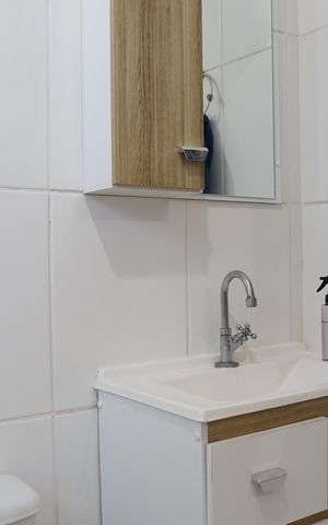 Apartamento à venda com 63m², 3 quartos e 1 vagaBanheiro da Suíte
