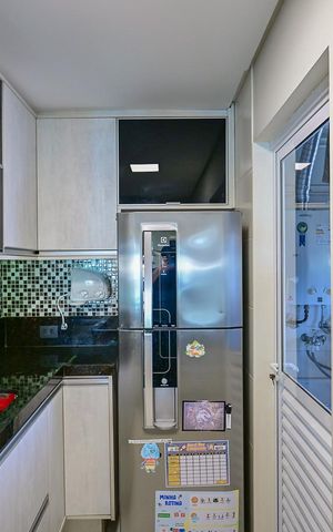 Apartamento à venda com 64m², 2 quartos e 2 vagasCozinha