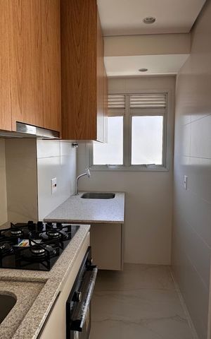 Apartamento à venda com 59m², 1 quarto e 2 vagas