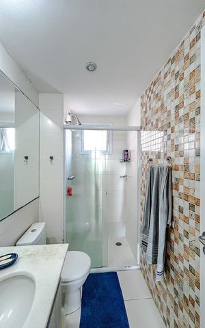 Apartamento à venda com 100m², 3 quartos e 2 vagasBanheiro