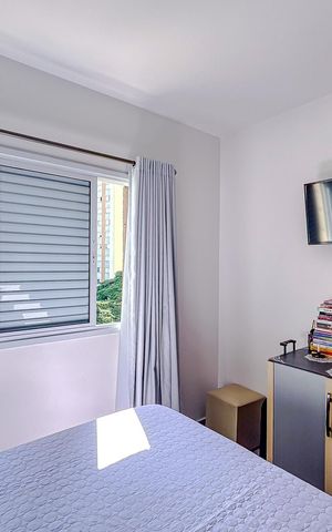 Apartamento à venda com 100m², 3 quartos e 2 vagasQuarto 2 - Suíte