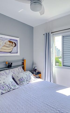 Apartamento à venda com 100m², 3 quartos e 2 vagasQuarto 2 - Suíte