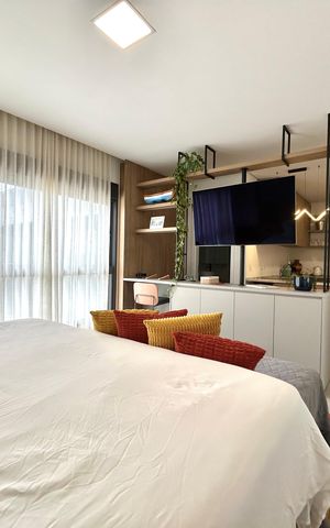 Apartamento para alugar com 40m², 1 quarto e 1 vaga Apartamento para alugar com 40m², 1 quarto e 1 vagaStudio