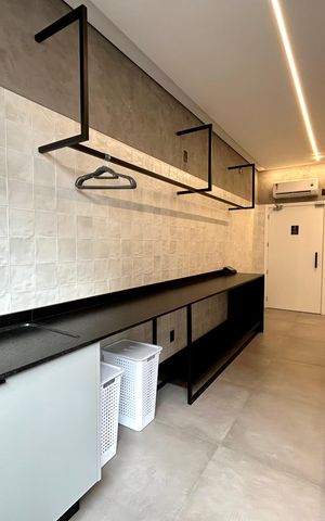 Apartamento para alugar com 40m², 1 quarto e 1 vaga Apartamento para alugar com 40m², 1 quarto e 1 vagaLavanderia