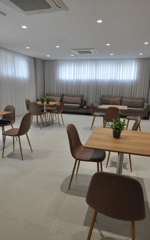 Apartamento para alugar com 28m², 1 quarto e sem vagaÁrea comum - Salão de festas