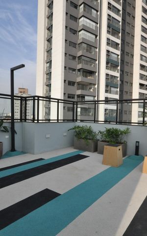 Apartamento para alugar com 28m², 1 quarto e sem vagaÁrea comum