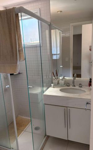 Apartamento à venda com 119m², 3 quartos e 2 vagas Apartamento à venda com 119m², 3 quartos e 2 vagasBanheiro