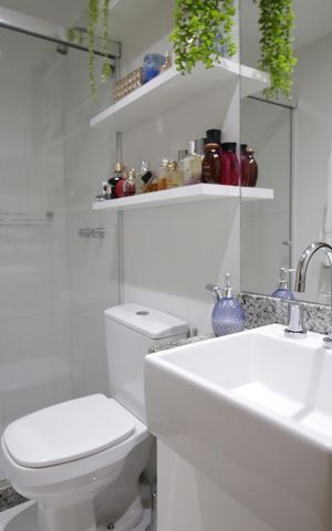 Apartamento à venda com 144m², 3 quartos e 2 vagasBanheiro da Suíte 3