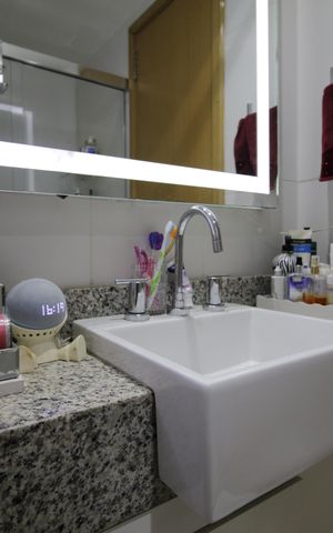 Apartamento à venda com 144m², 3 quartos e 2 vagasBanheiro da Suíte 2