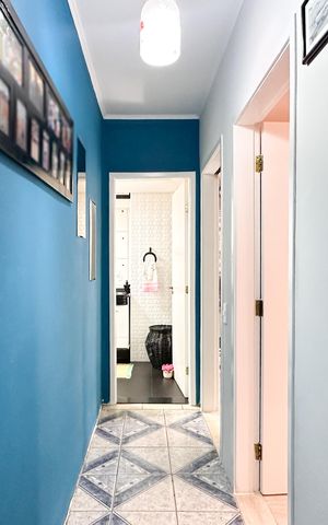 Apartamento à venda com 74m², 2 quartos e 1 vaga Apartamento à venda com 74m², 2 quartos e 1 vagaAcesso aos Quartos