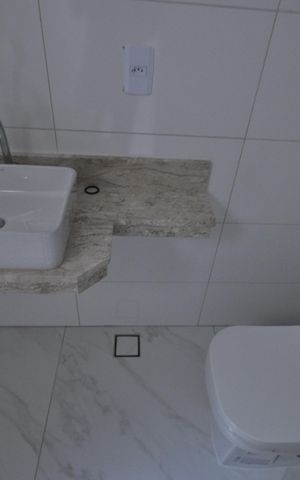Casa à venda com 120m², 3 quartos e 2 vagasBanheiro da Suíte 2