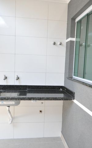 Casa à venda com 120m², 3 quartos e 2 vagasÁrea de Serviço