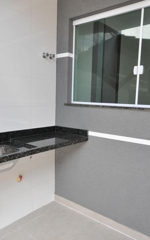 Casa à venda com 120m², 3 quartos e 2 vagasÁrea de Serviço
