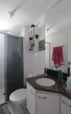 Apartamento à venda com 67m², 3 quartos e 1 vagaQuarto 3