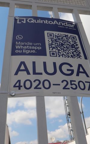 Casa para alugar com 120m², 2 quartos e 1 vagaPlaca