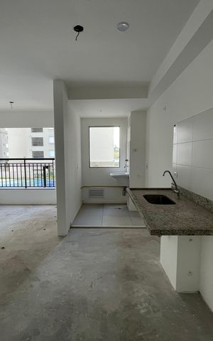 Apartamento à venda com 62m², 2 quartos e 1 vaga Apartamento à venda com 62m², 2 quartos e 1 vagaCozinha e Área de Serviço