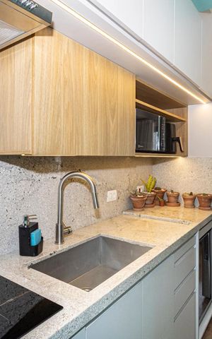 Studio para alugar com 24m², 1 quarto e 1 vaga Studio para alugar com 24m², 1 quarto e 1 vagaCozinha