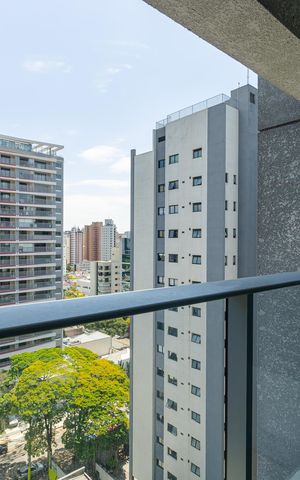 Studio para alugar com 26m², 1 quarto e 1 vagaVaranda