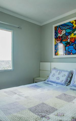 Apartamento à venda com 62m², 2 quartos e 1 vagaQuarto 2