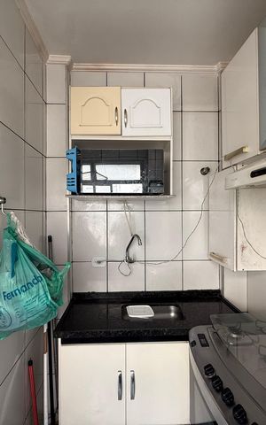 Apartamento à venda com 62m², 1 quarto e sem vaga Apartamento à venda com 62m², 1 quarto e sem vagaCozinha