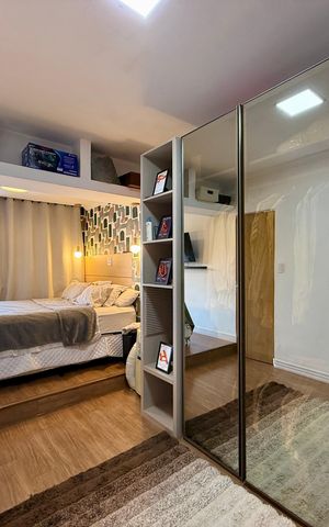 Casa à venda com 150m², 2 quartos e 2 vagas Casa à venda com 150m², 2 quartos e 2 vagasCloset Quarto 1