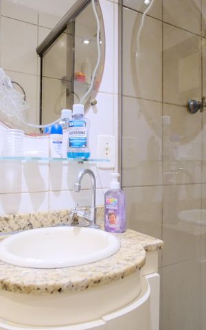 Apartamento à venda com 67m², 3 quartos e 1 vagaBanheiro Social