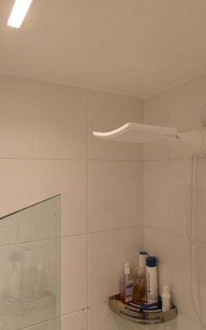 Apartamento para alugar com 26m², 1 quarto e sem vagaBanheiro da Suíte