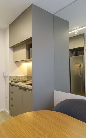 Apartamento para alugar com 26m², 1 quarto e sem vagaSala/Cozinha