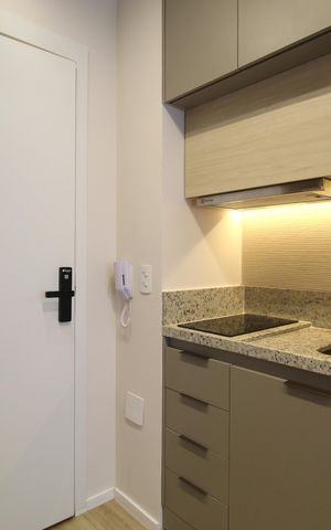 Apartamento para alugar com 26m², 1 quarto e sem vagaSala/Cozinha