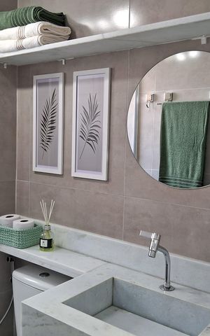 Apartamento à venda com 51m², 2 quartos e 1 vaga Apartamento à venda com 51m², 2 quartos e 1 vagaBanheiro