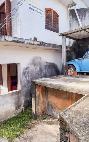 Casa para alugar com 200m², 2 quartos e 1 vagaFrente da casa com garagem 