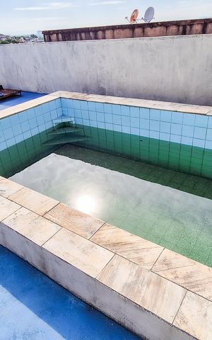 Casa para alugar com 200m², 2 quartos e 1 vagaÁrea da Piscina Segundo andar 