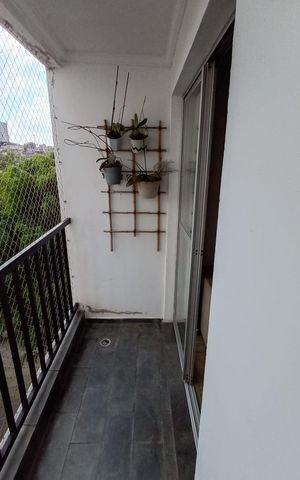 Apartamento para alugar com 62m², 3 quartos e 1 vagaVaranda