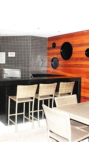 Studio à venda com 52m², 1 quarto e 1 vagaChurrasqueira 2