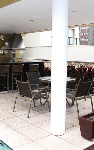 Studio à venda com 52m², 1 quarto e 1 vagaChurrasqueira 1
