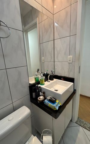 Apartamento à venda com 92m², 3 quartos e 2 vagas Apartamento à venda com 92m², 3 quartos e 2 vagasBanheiro