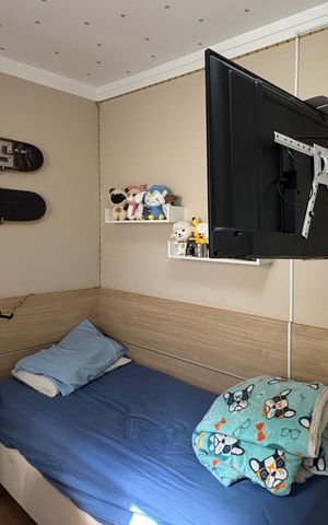 Apartamento à venda com 92m², 3 quartos e 2 vagas Apartamento à venda com 92m², 3 quartos e 2 vagasQuarto 2
