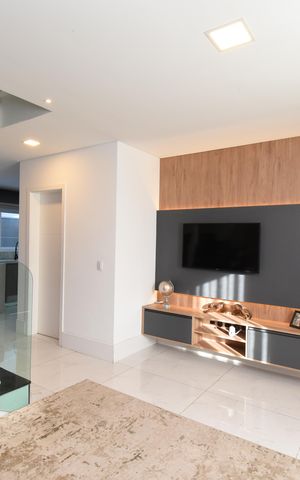 Casa de condomínio à venda com 148m², 3 quartos e 4 vagasSala