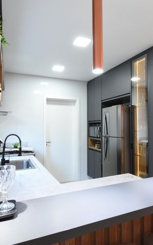 Casa de condomínio à venda com 148m², 3 quartos e 4 vagasCozinha