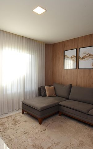 Casa de condomínio à venda com 148m², 3 quartos e 4 vagasSala