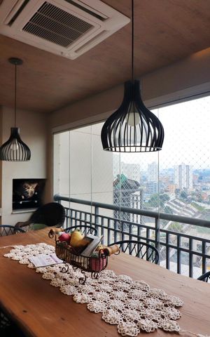 Apartamento à venda com 118m², 3 quartos e 2 vagasVaranda gourmet