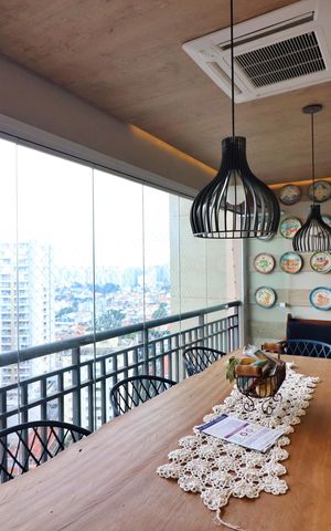 Apartamento à venda com 118m², 3 quartos e 2 vagasVaranda gourmet