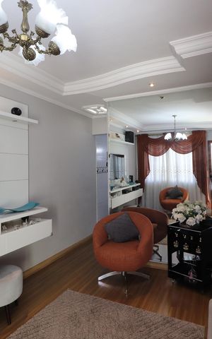 Casa de condomínio à venda com 71m², 2 quartos e 1 vagaSala